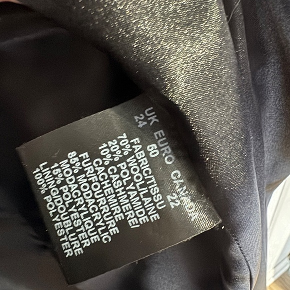 Windsmoor Wool/Cashmere long coat - Plus size 22/24/3X - Picture 5 of 7